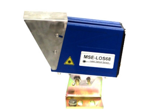 MSE-LOS68 Long Range Laser Distance Sensor for measurement off of natural surfaces to 300m and reflectors to 3000m